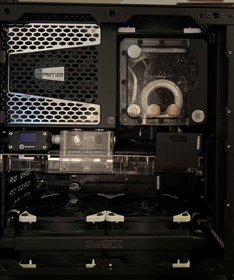 Custom small-form-factor PC build